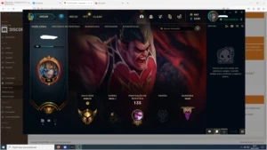 Conta gold 4 - League of Legends LOL