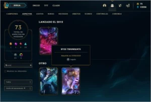 CONTA LOL COM RYZE TRIUNFANTE OURO 1 NA MD5 PRO PLATINA LAS - League of Legends