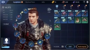 Conta Mir4 Level 61, 67K Power, Server SA11