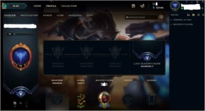 Conta League of Legends Diamante s8 LOL