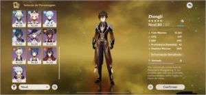 ar 43 klee zhongli diluc - Genshin Impact