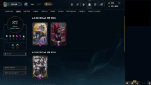Conta Mestre 130 PDL - 82 Skins Main ADC - All Champs - League of Legends LOL