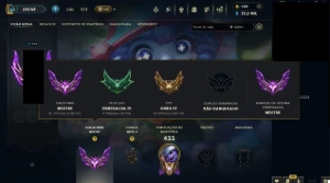 Conta Mestre 130 PDL - 82 Skins Main ADC - All Champs - League of Legends LOL