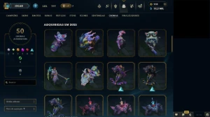 Conta Mestre 130 PDL - 82 Skins Main ADC - All Champs - League of Legends LOL