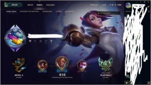 Conta League of Legends Platina 1, all champs + 46 skins