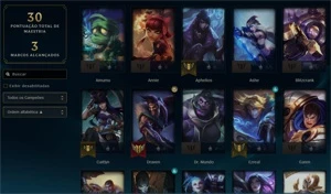 conta lol platina 4 - League of Legends