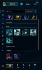 CONTA OURO IV no FLEX - League of Legends LOL