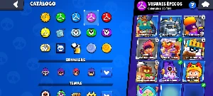 Conta para quem n quer começar denovo - Brawl Stars