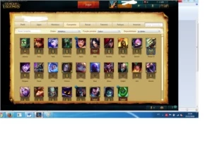 Conta lol Unranked/ 28 campeões/Runas/ 4 skins - League of Legends
