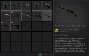 Vendo conta na steam com items de CS:GO faca butterfly prime - Counter Strike