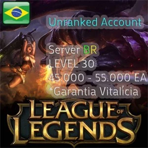 CONTA UNRANKED LVL 30 - League of Legends LOL