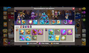 A Melhor Cv 14 Full Defesa E Herois + 6 Construtores + Todos - Clash of Clans