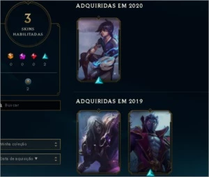 CONTA OURO 2 MMR ALTO - League of Legends LOL
