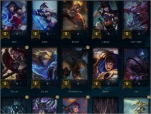 CONTA OURO 2 MMR ALTO - League of Legends LOL
