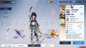conta Tower of Fantasy com 4 SSR Tsubasa C1 e Zero C1 - Outros