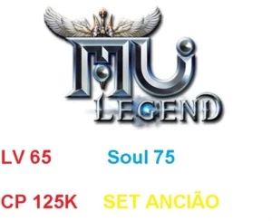 Conta Mu Legend - Muspell - Whisperer Lv 65 CP 125K + E-mail