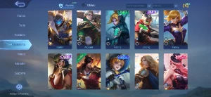 conta de Mobile legends