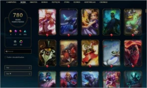 Conta 781 skins - League of Legends LOL