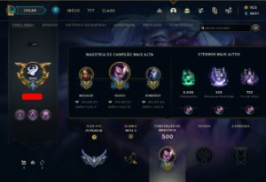 Conta League Of Legends - Season 4 - 113+ skins LOL