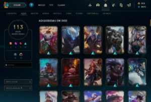 Conta League Of Legends - Season 4 - 113+ skins LOL