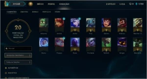 CONTA LOL LVL 23 COM TWITCH MEDIEVAL - League of Legends