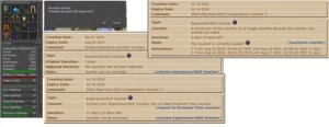 ED lv 214  + Ancient Arcana + 21 dias voucher + p.a - Tibia