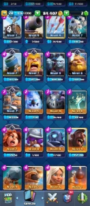 Conta básica Clash Royale