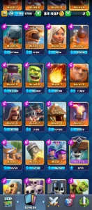 Conta básica Clash Royale