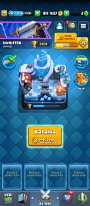 Conta básica Clash Royale