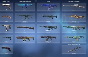 Conta de valorant platina 2 com skin full acesso
