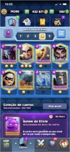 Conta semi full - Clash Royale