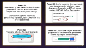 Tiktok Visualizações garantidas - Entrega automática - Redes Sociais