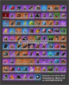 Conta Fortnite Season 4+