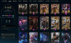 Conta Lol 1143 Skins, Full Acesso. - League of Legends