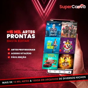 Super Canva Pack: +15 Mil Artes Editáveis Canva & Bônus - Serviços Digitais