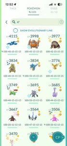 Pokémon go nv72