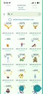Pokémon go nv72