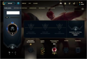 Conta unranked com 13 skins e 51 champs - League of Legends LOL