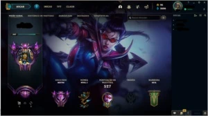 Conta MESTRE _ +200skins e todos os campeões! - League of Legends LOL