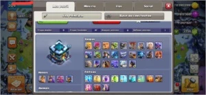 CONTA CLASH OF CLANS CV 13 FULL
