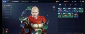 Vendo guerreiro lvl 42 quase 43 no SA 73 - MIR4