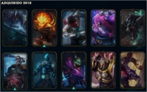 Conta com 53 Campeoes - League of Legends LOL