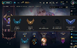 Conta de League of Legends Nível 992 | 655 Skins | Maior Elo