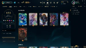 Conta de League of Legends Nível 992 | 655 Skins | Maior Elo LOL