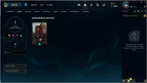 Conta platina 3 67% winrate - League of Legends LOL