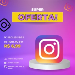 (PROMOÇAO) Seguidores instagram - Redes Sociais
