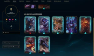 Conta Gold4 excelente MMR com Yone Emissario da Luz - League of Legends LOL