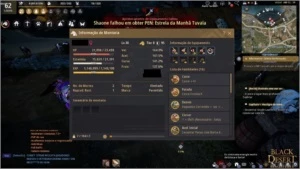 Conta black desert, Caçadora 62 4 Pets T4 E Muitos Recursos