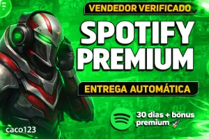 Promoção Mês De Março Conta Spotify Premium 30 Dias + Bonus - Assinaturas e Premium
