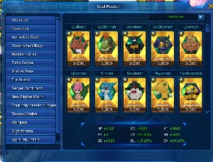 Conta Nadmo Miko Mode + Zwart D - Digimon Masters Online